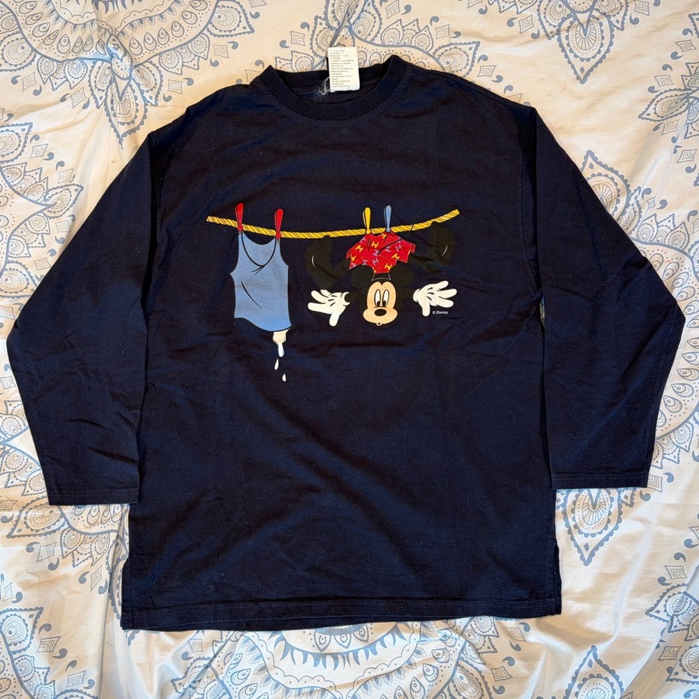 Vintage Disney Long Sleeve shirt medium